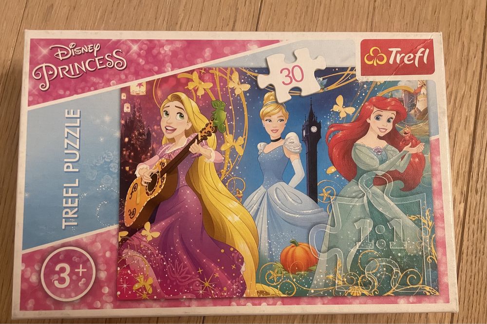 Puzzle Disney princess 3+ 30 elementów