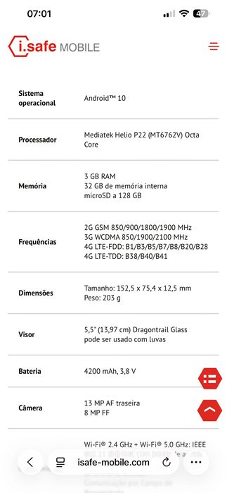 isafe mobile is655.2