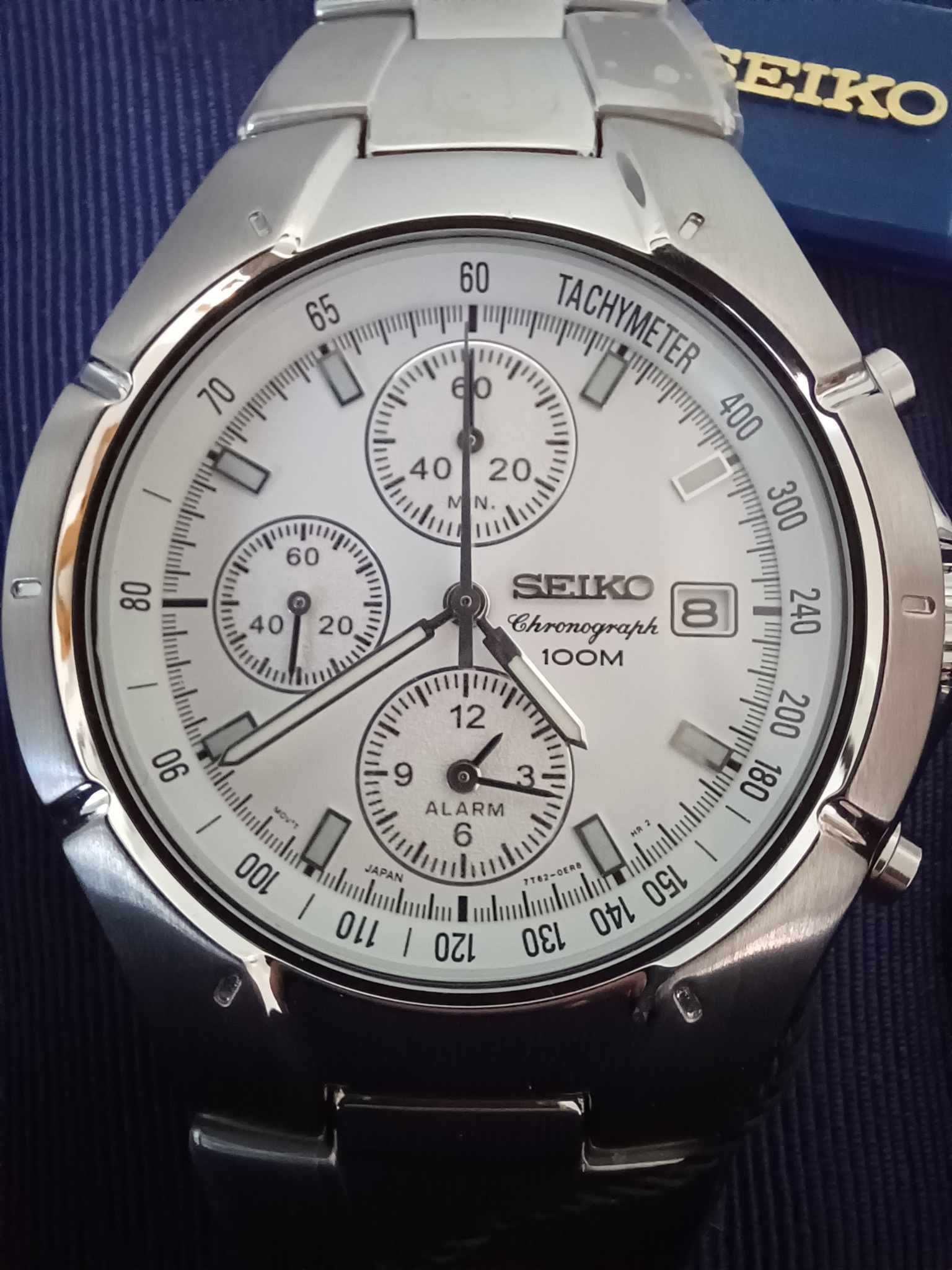 Relógio de Pulso de Homem (Seiko SNA381P1, novo e original)