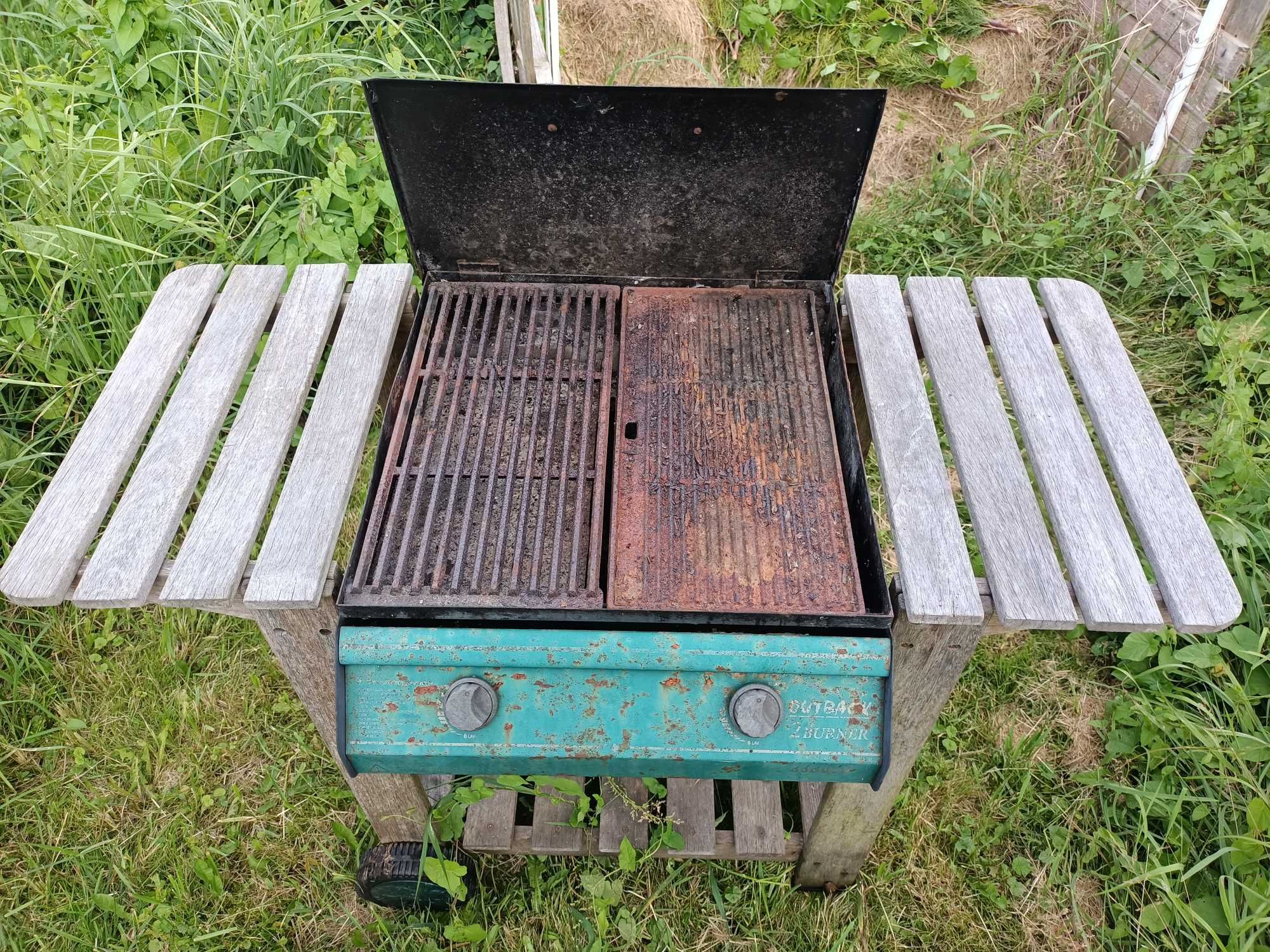 Grill gazowy na kółkach