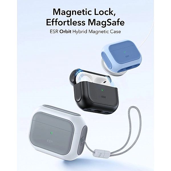 Esr Orbit Halolock Magsafe Apple Airpods Pro 3 White