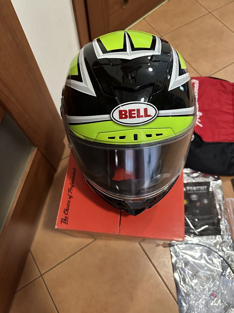 Kask Bell star Mips XL + szyba protint