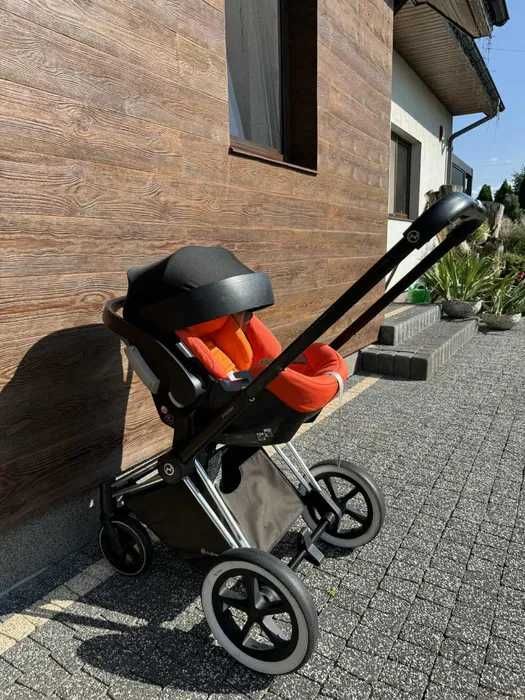 Fotelik 3 w 1 Cybex Priam - gondola, spacerówka, fotelik samochodowy