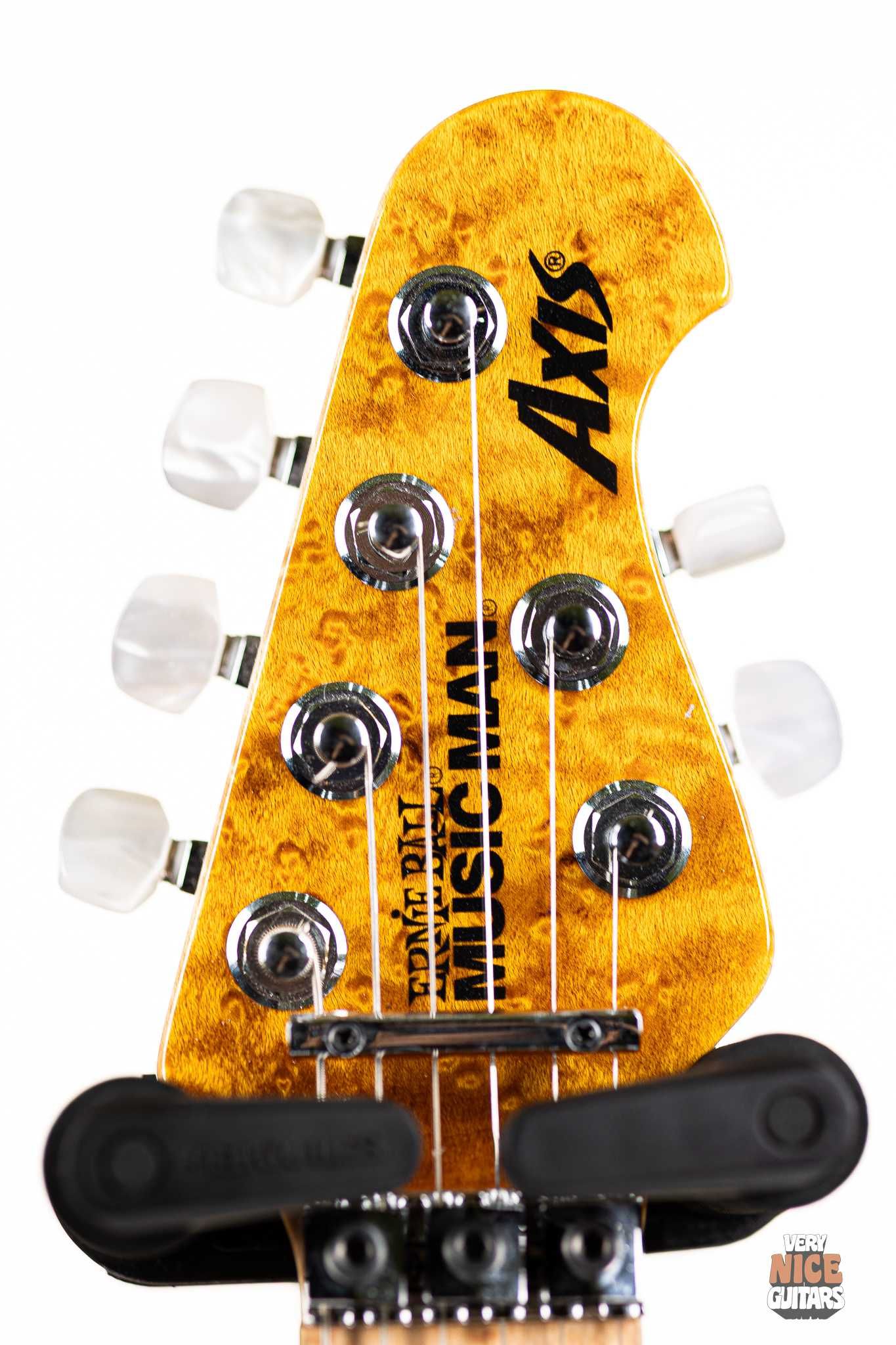 Ernie Ball Music Man BFR Axis Double Trouble Quilt Maple Top and Back