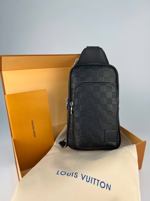 Чоловіча сумка слінг LV/ Мужская сумка louis vuitton