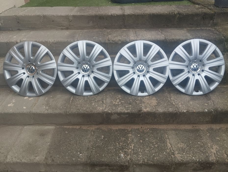 Komplet oryginalnych kołpaków VW r16