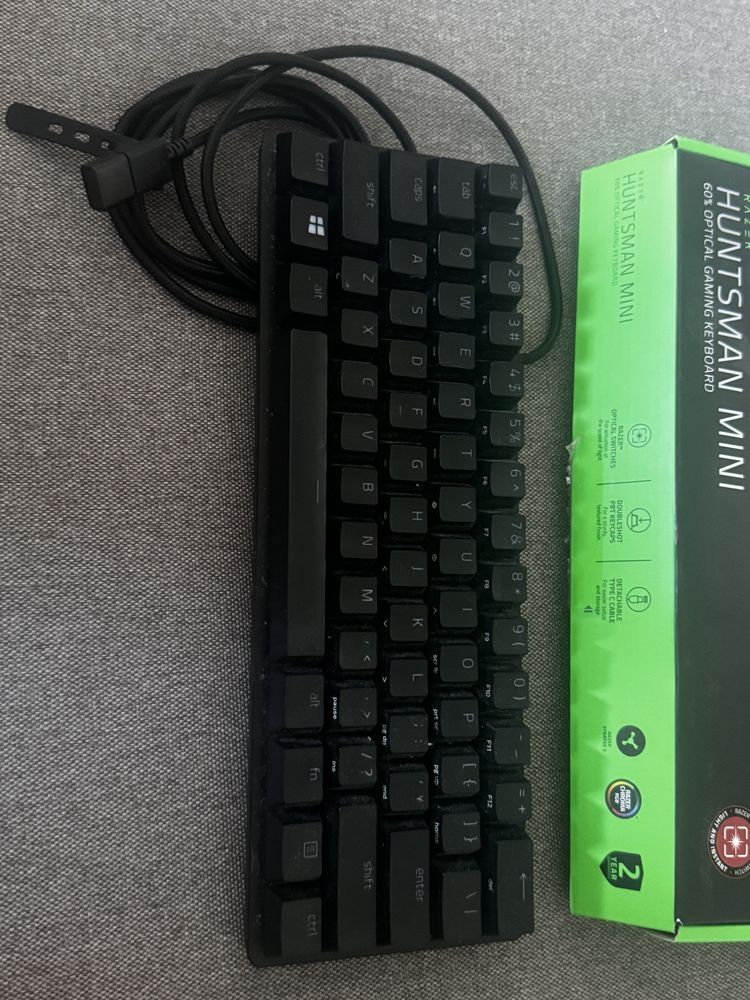 Klawiatura Huntsman Mini 60% optical gaming keyboard red switch