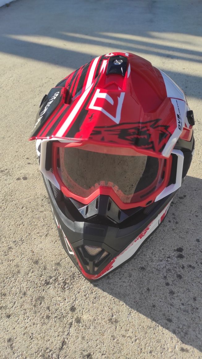 Capacete motocross criança