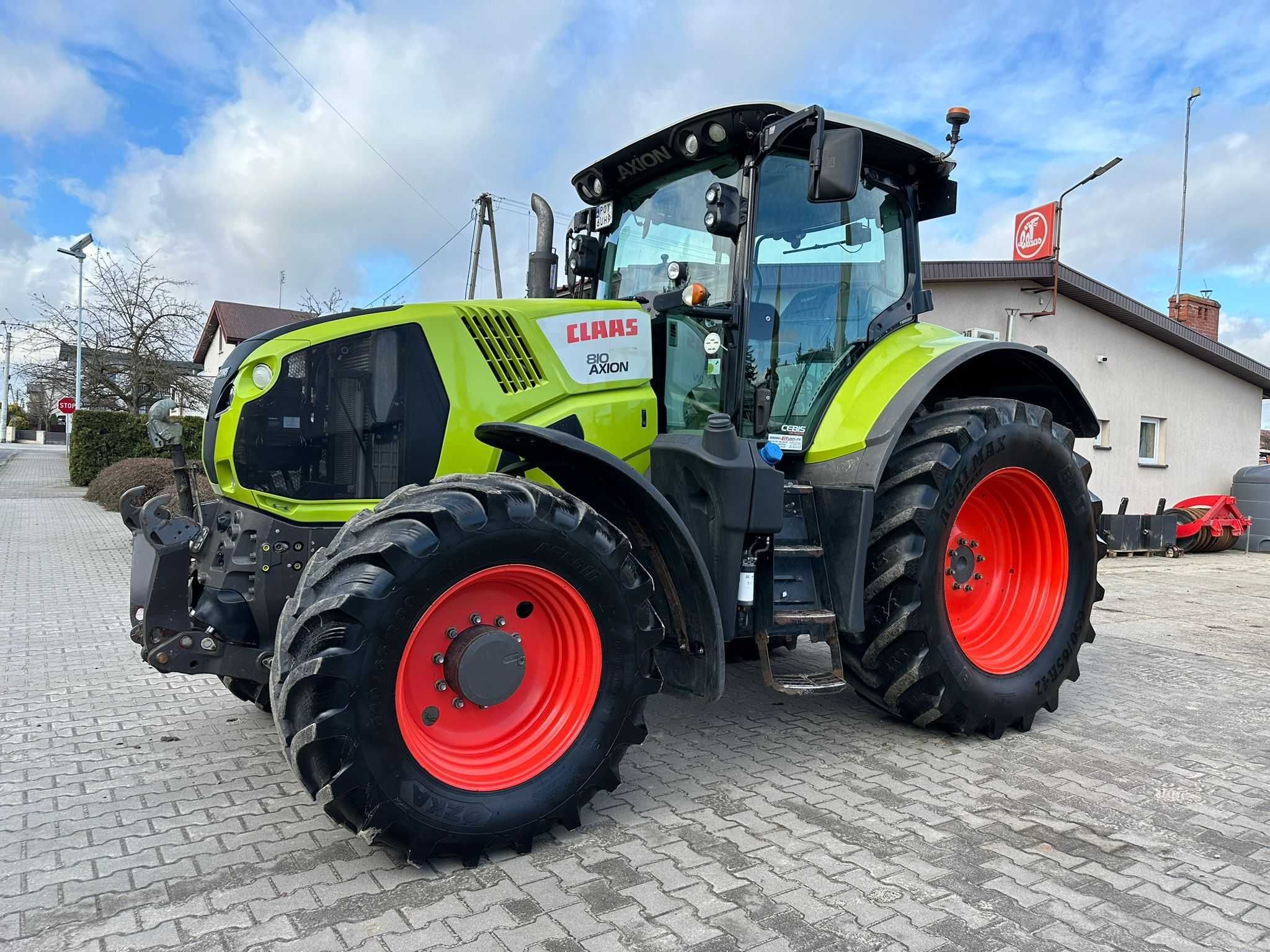 Cena 258 tyś PLN netto, Claas Axion 810 Cebis, 2014r