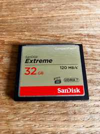 Compact Flash SanDisk Extreme 32GB 120mb/s UDMA 7
