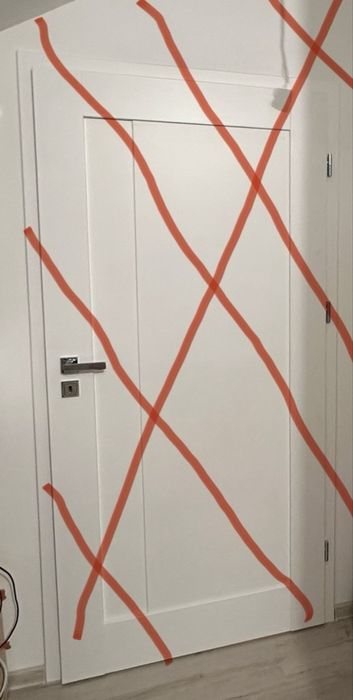 Drzwi wewnętrzne +ościeżnica Erkado cały komplet 90