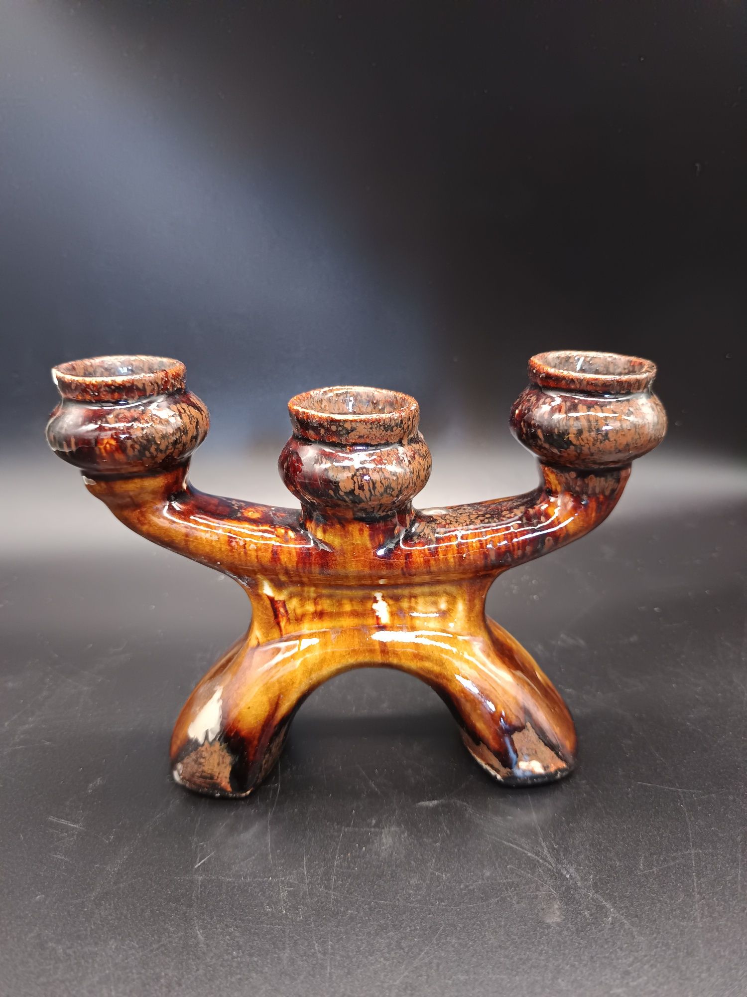 Porcelitowy Świecznik , Krakowska Spółdzielnia Artystyczna Krakus l
