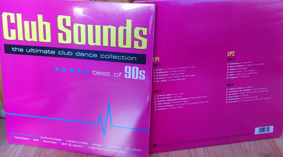Club sounds 90'S The best (Winyl x2)