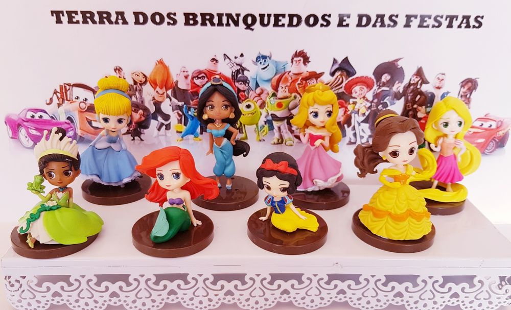 Conjunto 8 pcs Princesas Disney (Portes Incluidos)