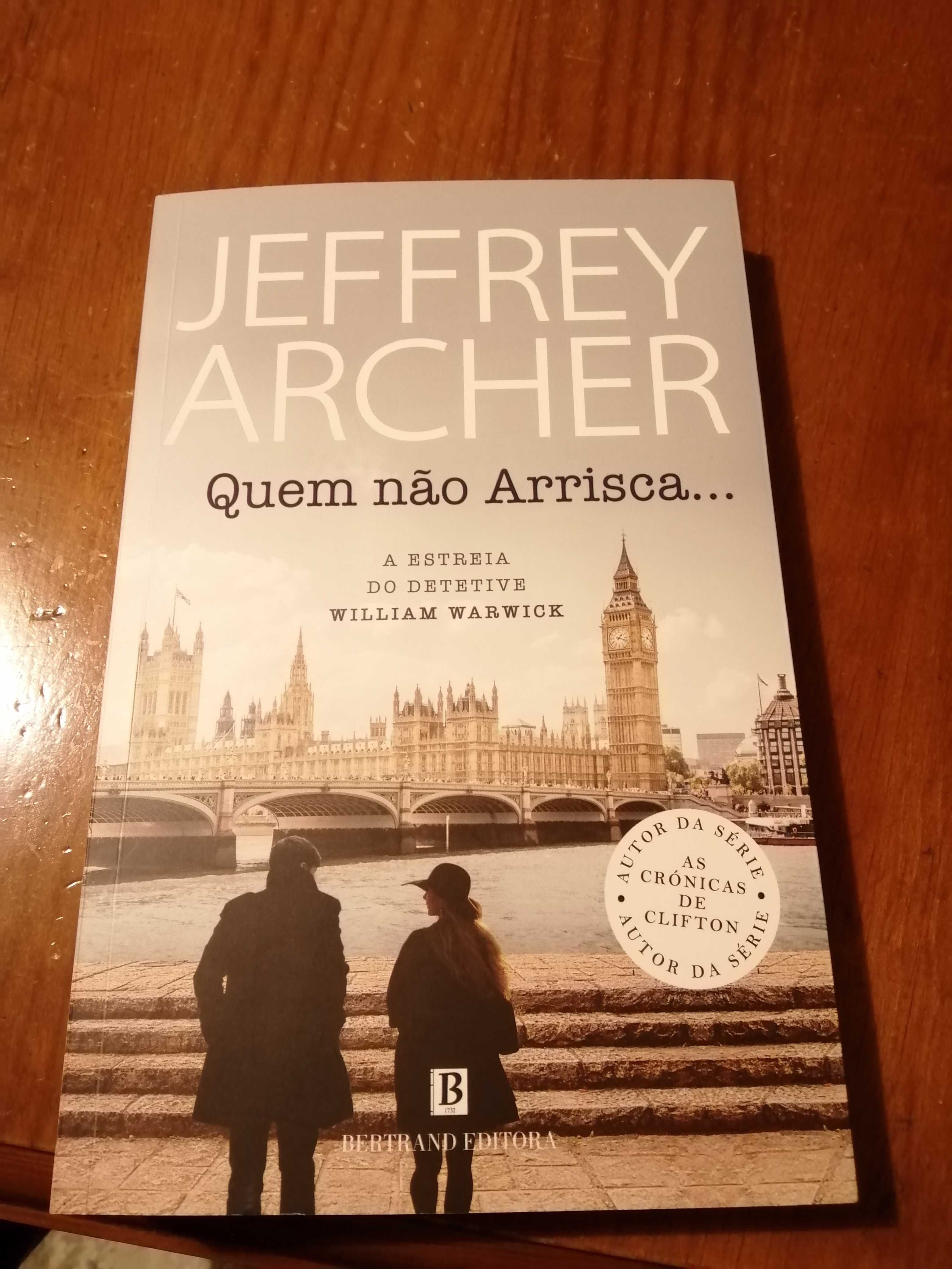 Livro de Jeffrey Archer novo