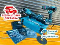 Набор 2/1 Makita Безщіткова Балгарка DGA504 + Шурупокрут DHP485BL 36V