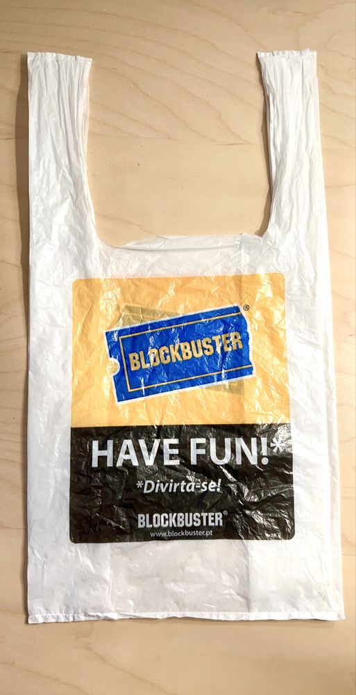 Saco da Blockbuster