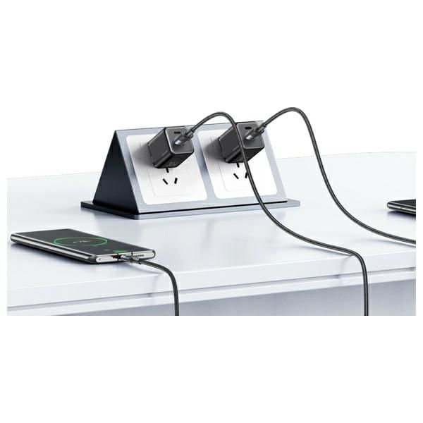 USAMS Kabel USB-A na USB-C 3A 1,2m       Aluminum Alloy Data Cable