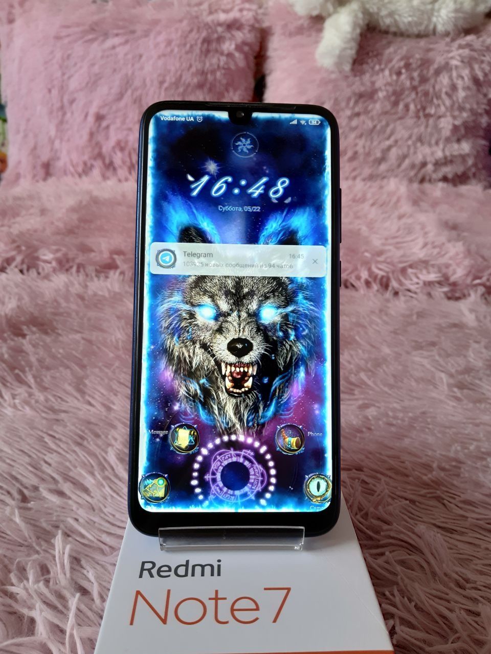 Xiaomi Redmi Note 7 4/64GB Neptune Blue EU Global. Состояние отличное!