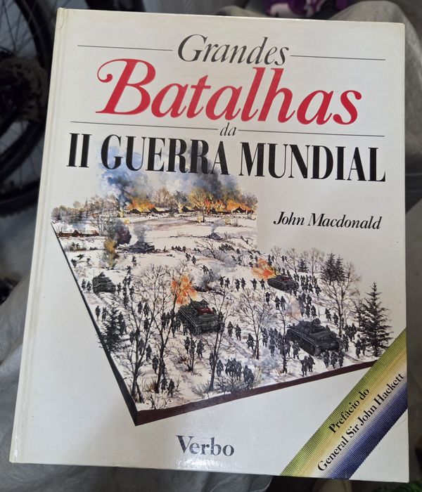 Livro Grandes batalhas II guerra mundial