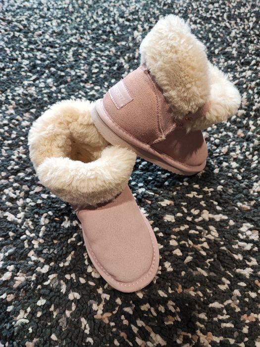 Dziecięce Buty zimowe Biosoft z futerkiem roz 28