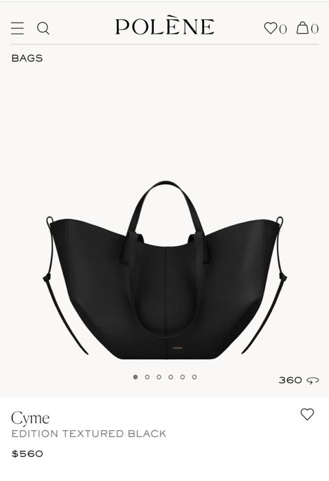 Сумка Polène, модель Cyme, нова