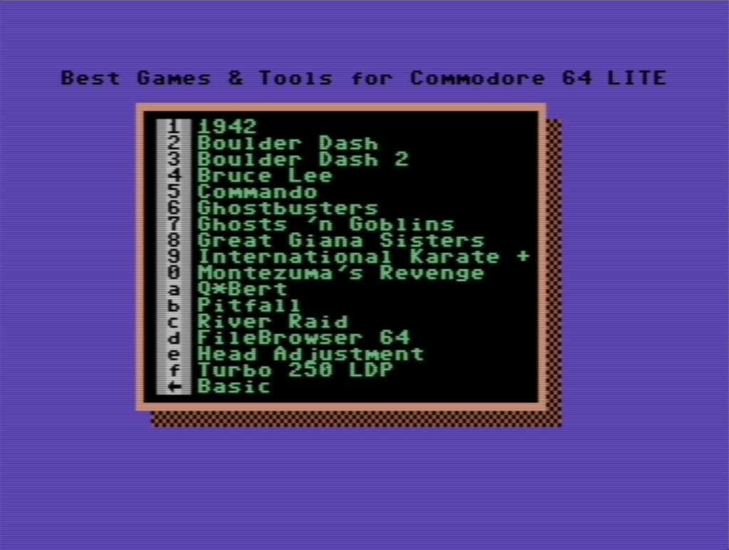 Kartridż Kartridże Best Games & Tools for Commodore 64 - gry C64