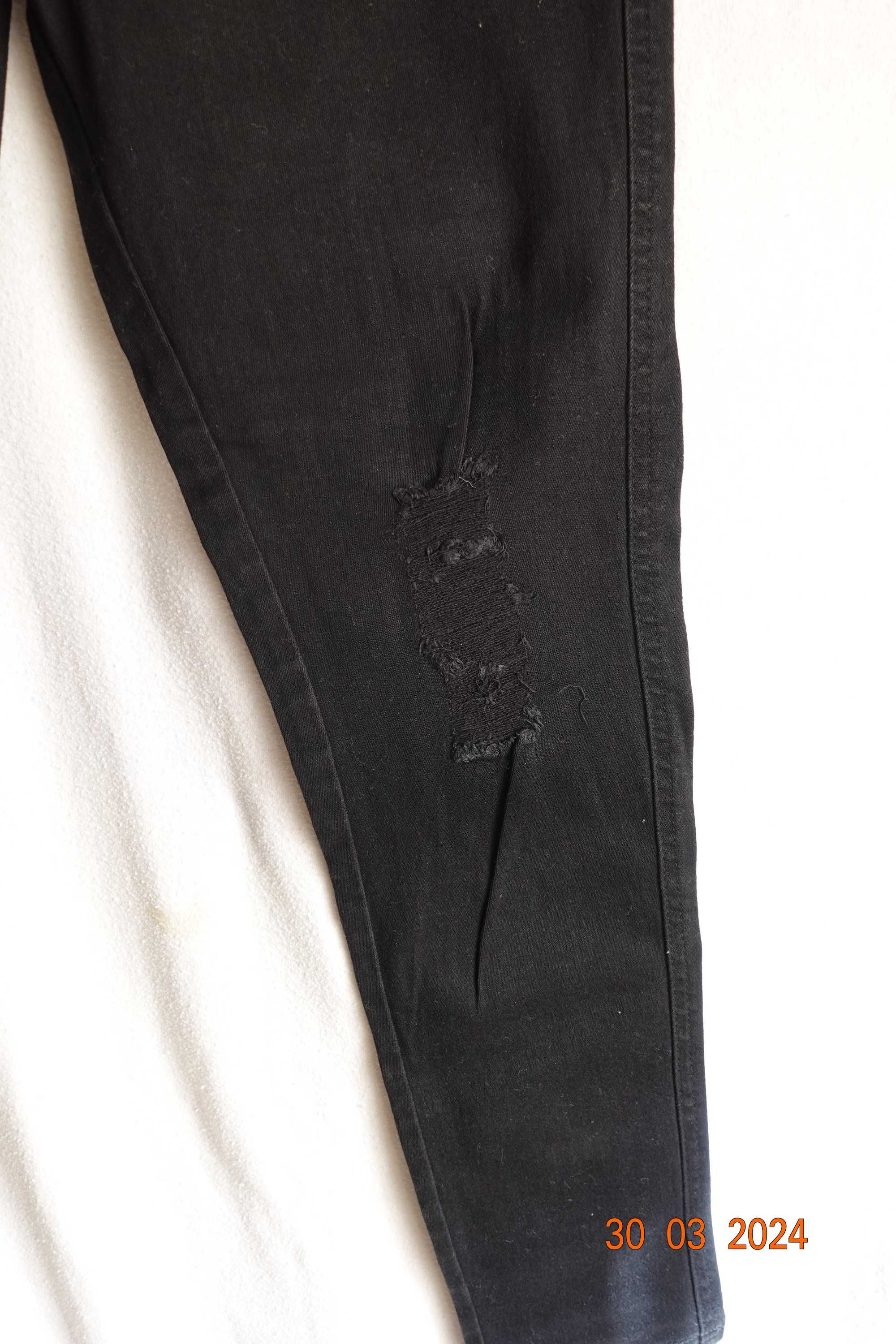Spodnie jeansowe na gumce calzedonia S