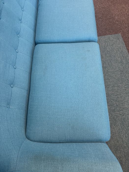 Sofá e Cadeirão azul
