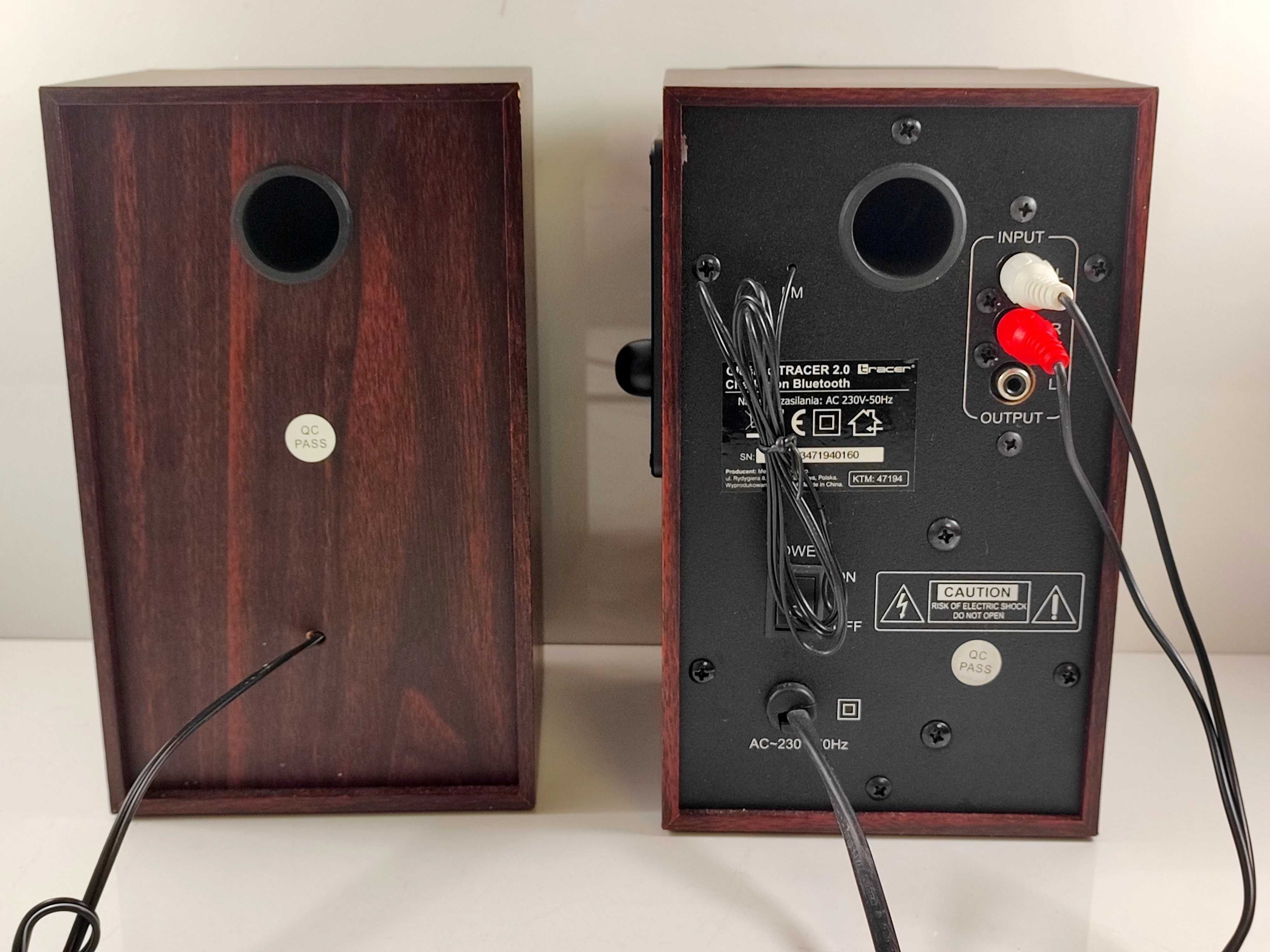 Nowy zestaw głośników 2.0 Tracer Charleston BLUETOOTH - Gwarancja