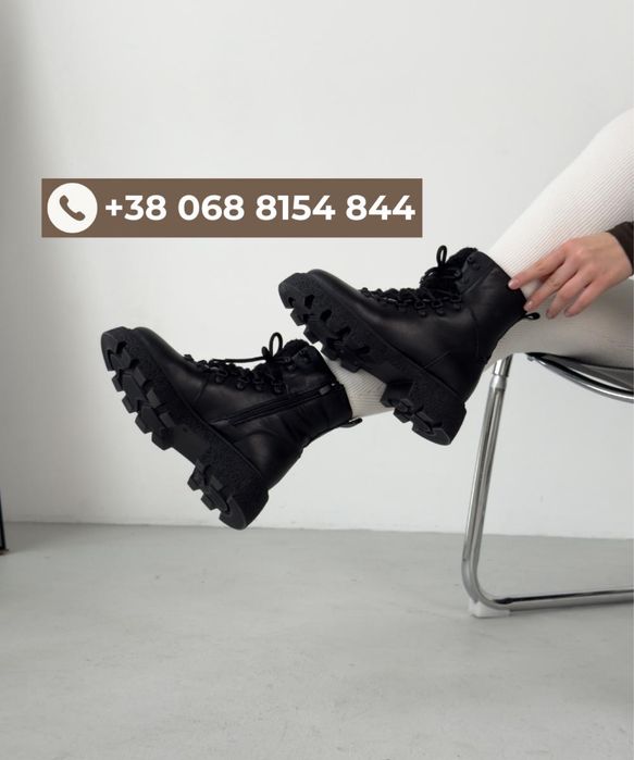 ᐉ ЗАЛИШКИ!!! Теплі жіночі чоботи з ХУТРОМ • Преміум взуття Італія