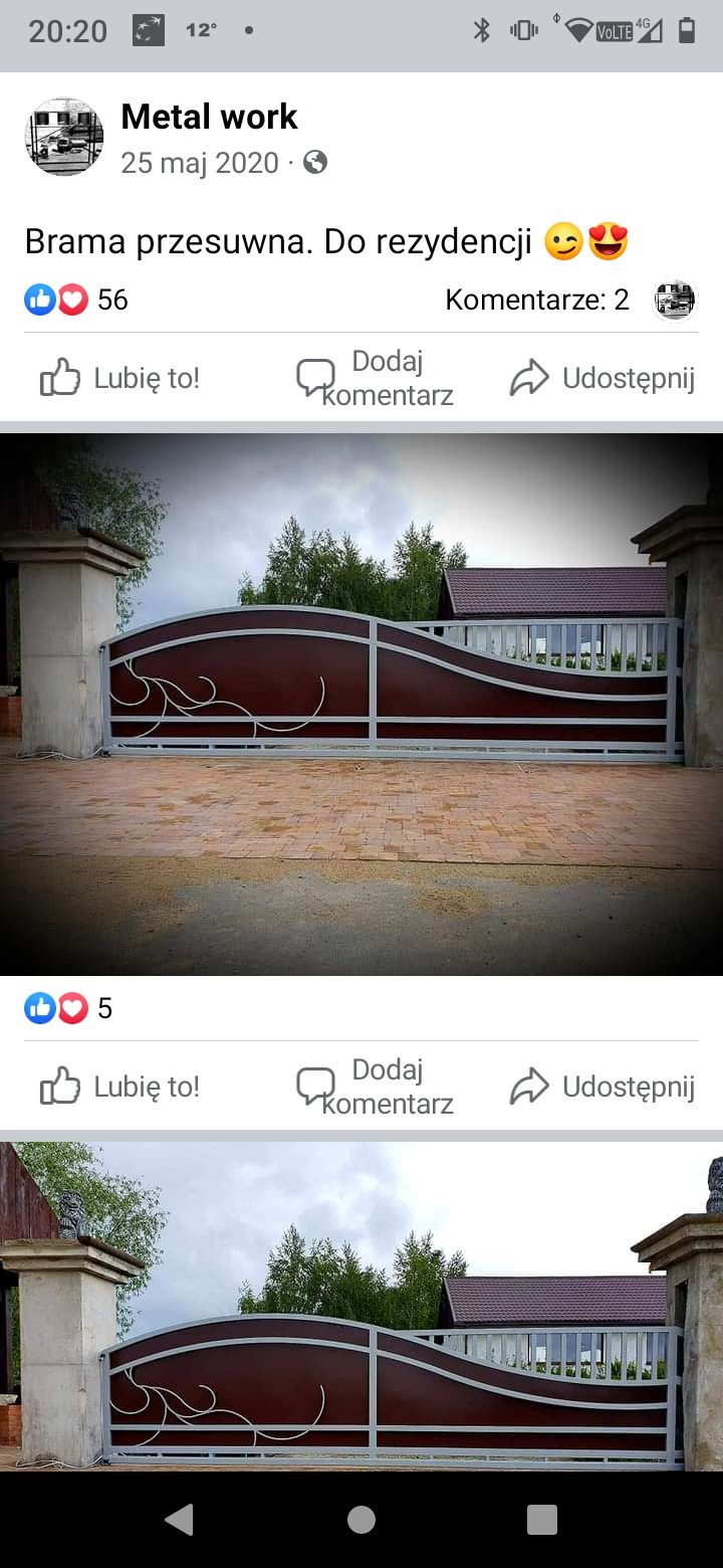 Bramy ,ogrodzenia
