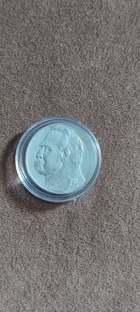 5zł Piłsudski 1936 srebro llRP miedzywojenne