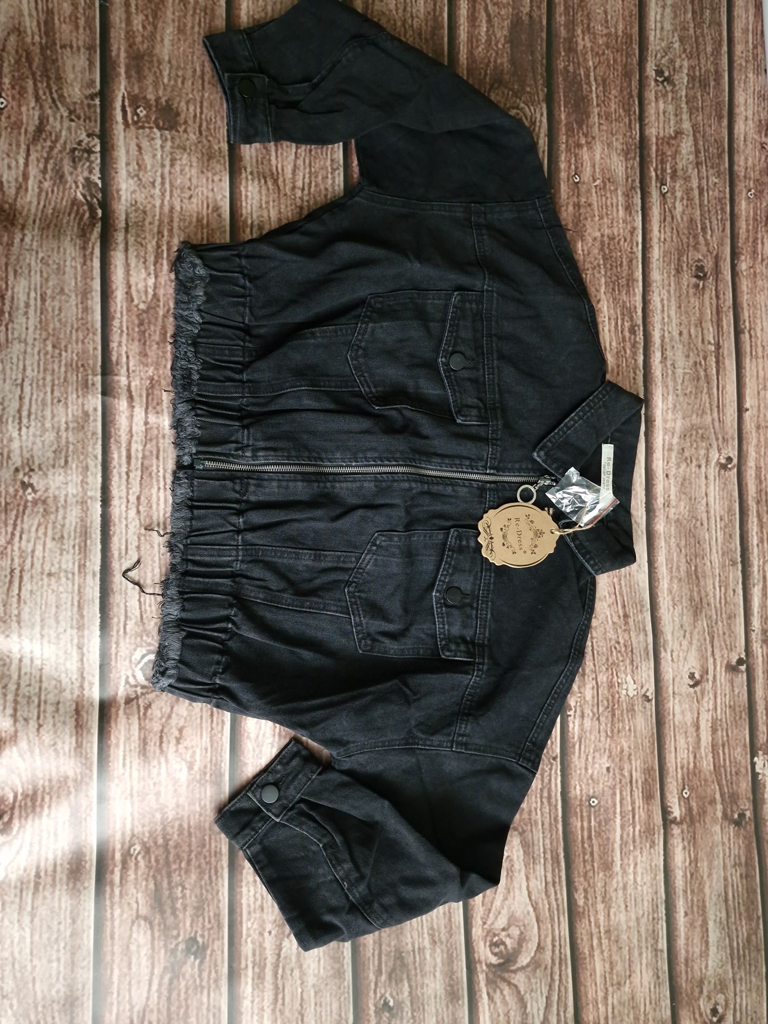 Kurtka jeansowa Oversize damska
