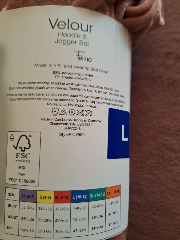 Felina dres 2-czesciowy L- usa