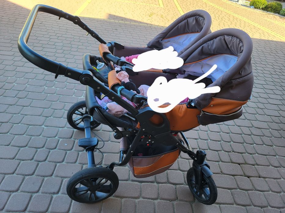 Wozek blizniaczy
