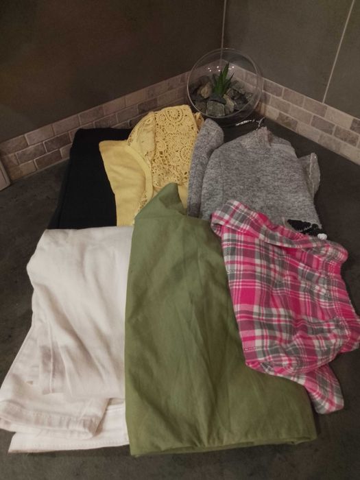 Oddam zestaw ubrań damskich 34/36 i buty