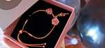 Bransoletka Damska Regulowana ROSE•Charms do Pandora APART•Prezent