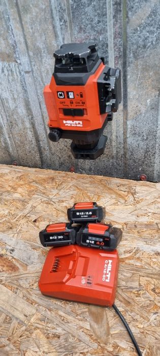 Laser krzyżowy zielony 3D Hilti pm30mg