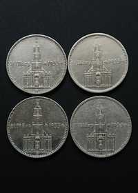 2 reichsmark рейхсмарки Кірха монета Срібло рейх марки