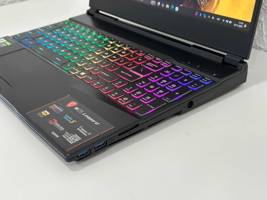 Ігровий MSI GL65 Leopard/6(12)ядра i7-10750H/16Gb/512gbSSD/RTX2070 8GB