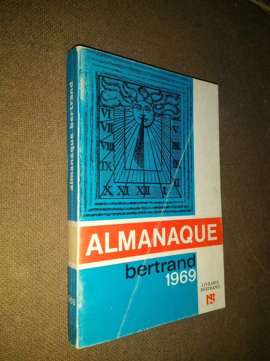 Almanaque Bertrand 1965, 1966, 1967, 1968 e 1969