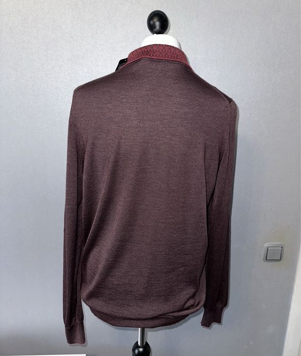 Свитер-поло из кашемира и шелка Svevo Parma