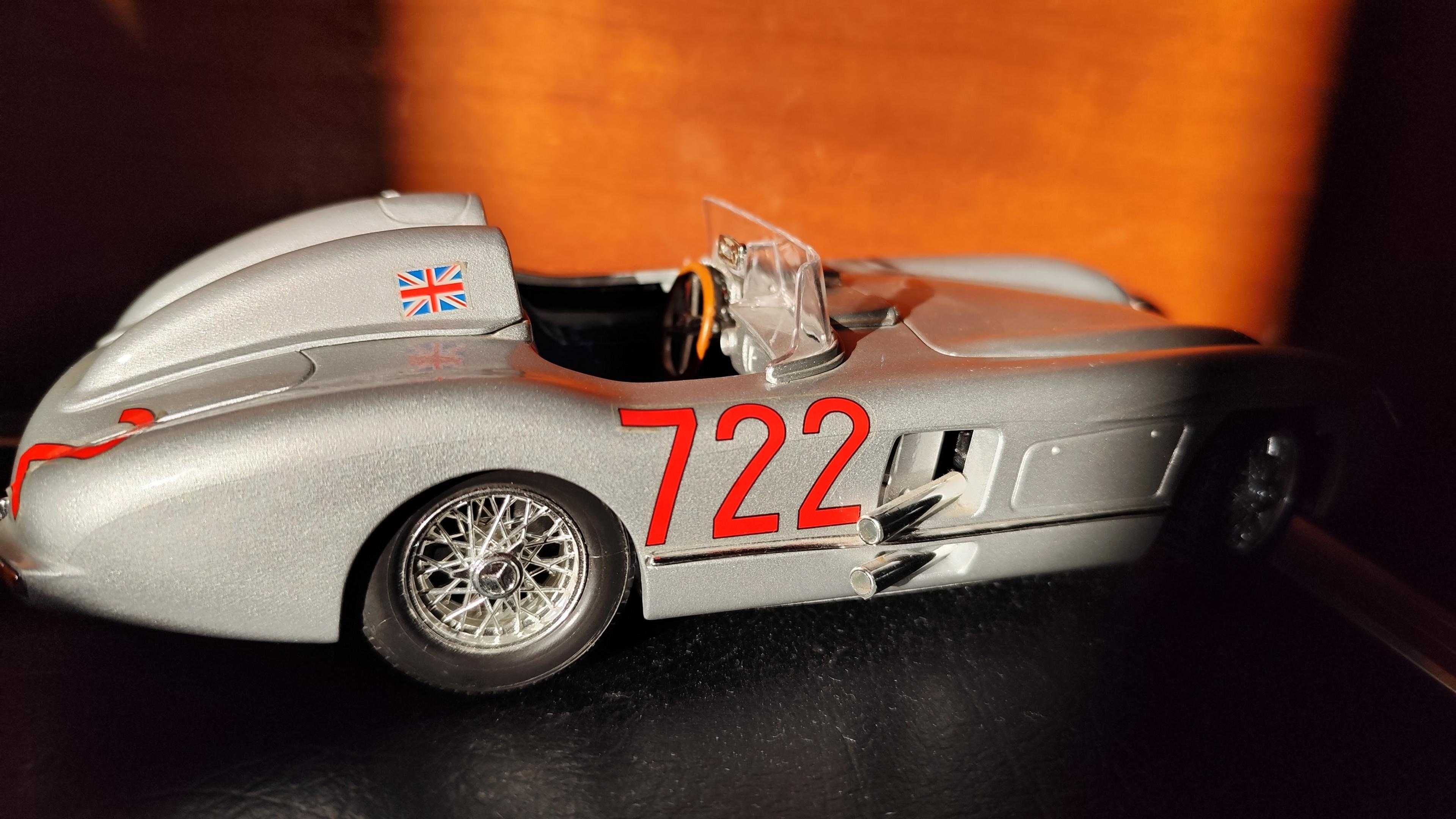 Mercedes-Benz 300 SLR Mille Miglia Burago Escala 1/18