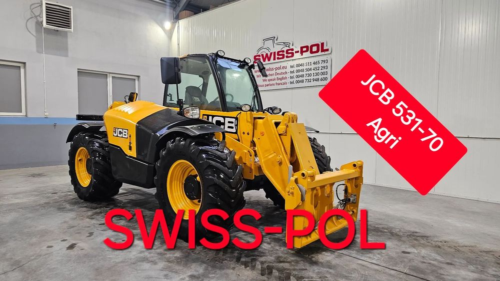 JCB 531-70 Agri Ładowarka Teleskopowa 634LSU MANITOU 536-70 Agri 536-60 Agri Super 541-70 Jlg Merlo 531-70 AGRI 531-70 AGRI PLUS 532-70 AGRI PRO 536-70 AGRI SUPER  Posiadamy transport Duży wybór maszyn Rolniczych Merlo Bobcat 470 Jlg
