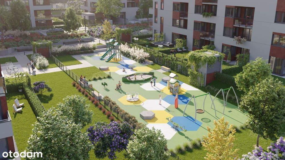 2-pokojowe mieszkanie 37m2 + loggia