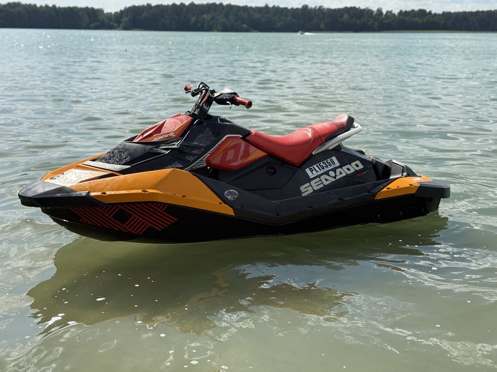 WYNAJEM Skuter wodny SeaDoo spark trixx Augustów wynajmij skuter