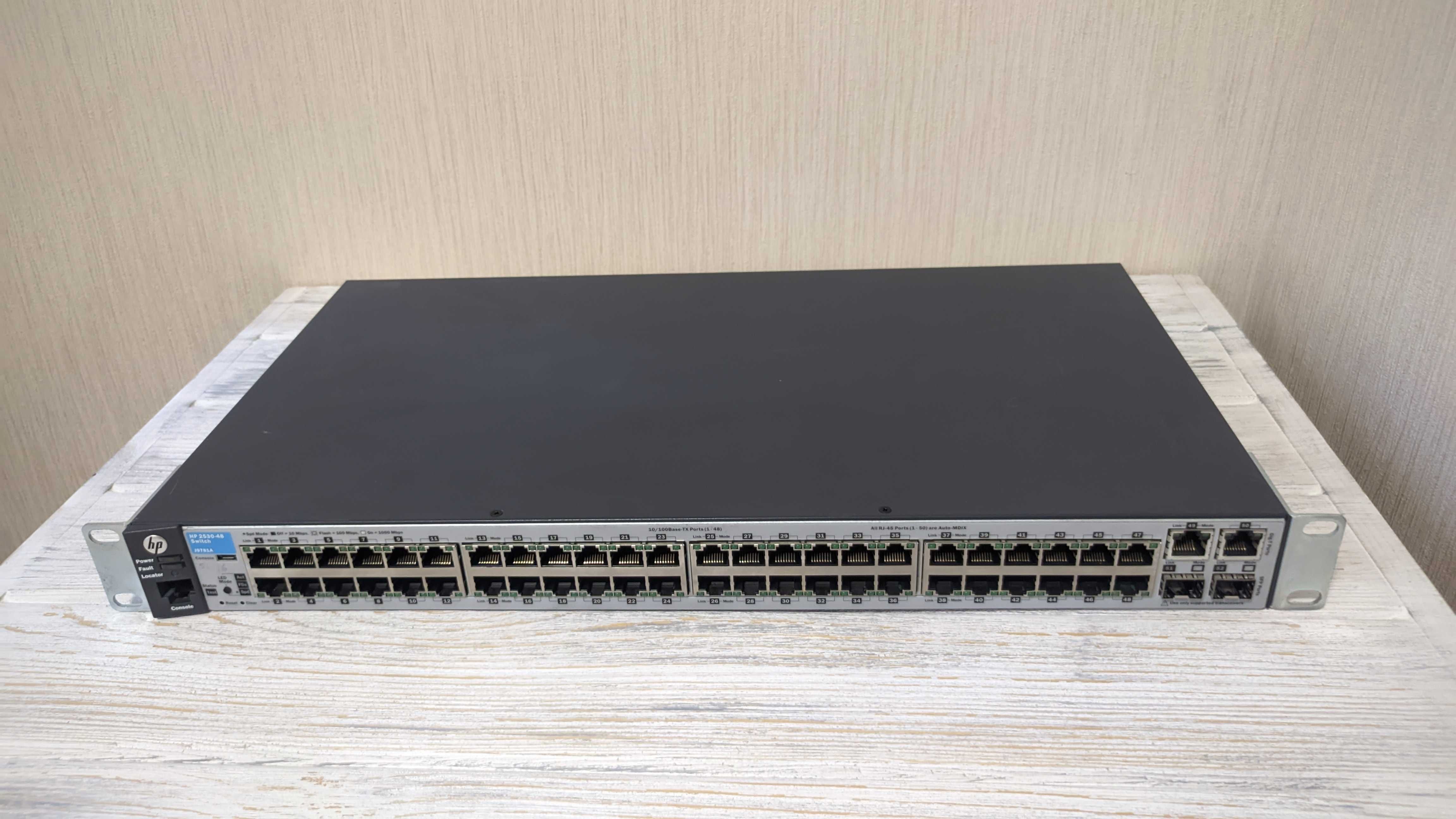 HP Aruba 2530-48 (J9781A) Ethernet Switch