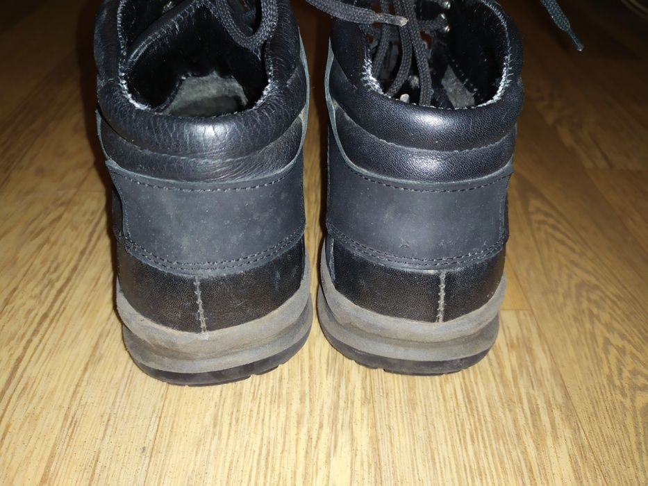 Ботинки мужские зимние, кожа, стелька 29 см