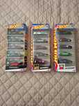 Zestaw 3x 5ciopak hot wheels. Formuła 1, Nightburnerz, HW Motor Show